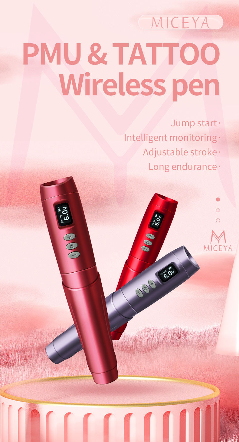 Micya Tulipa Wireless Pen For PMU & Tattoo