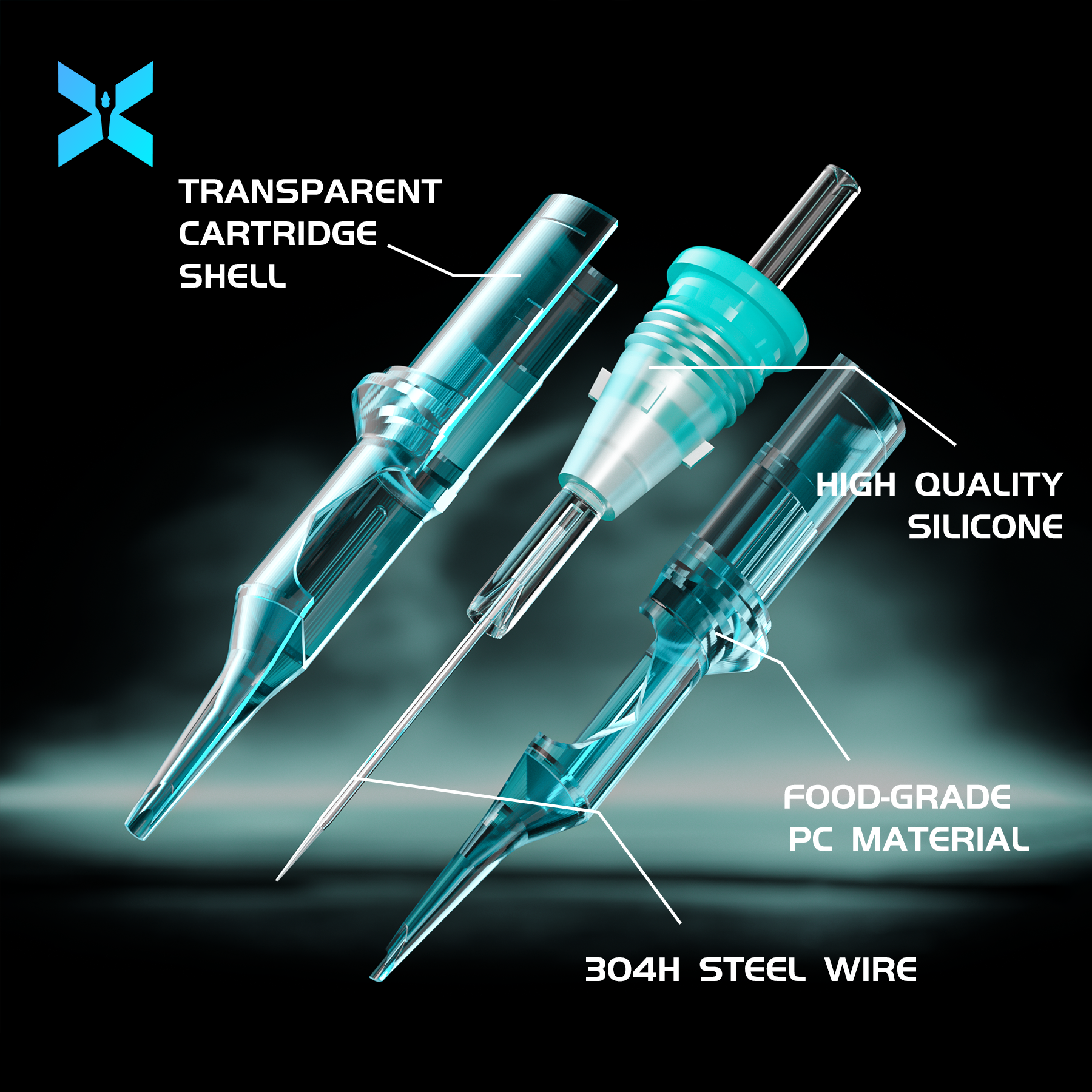 BIGWASP X Round Liner Cartridges 20PCS