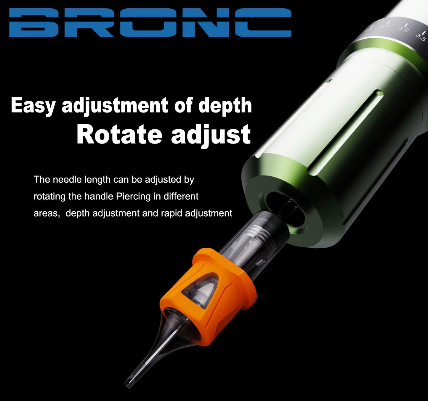 2024 BRONC Max V12 Adjustable Wireless Pen