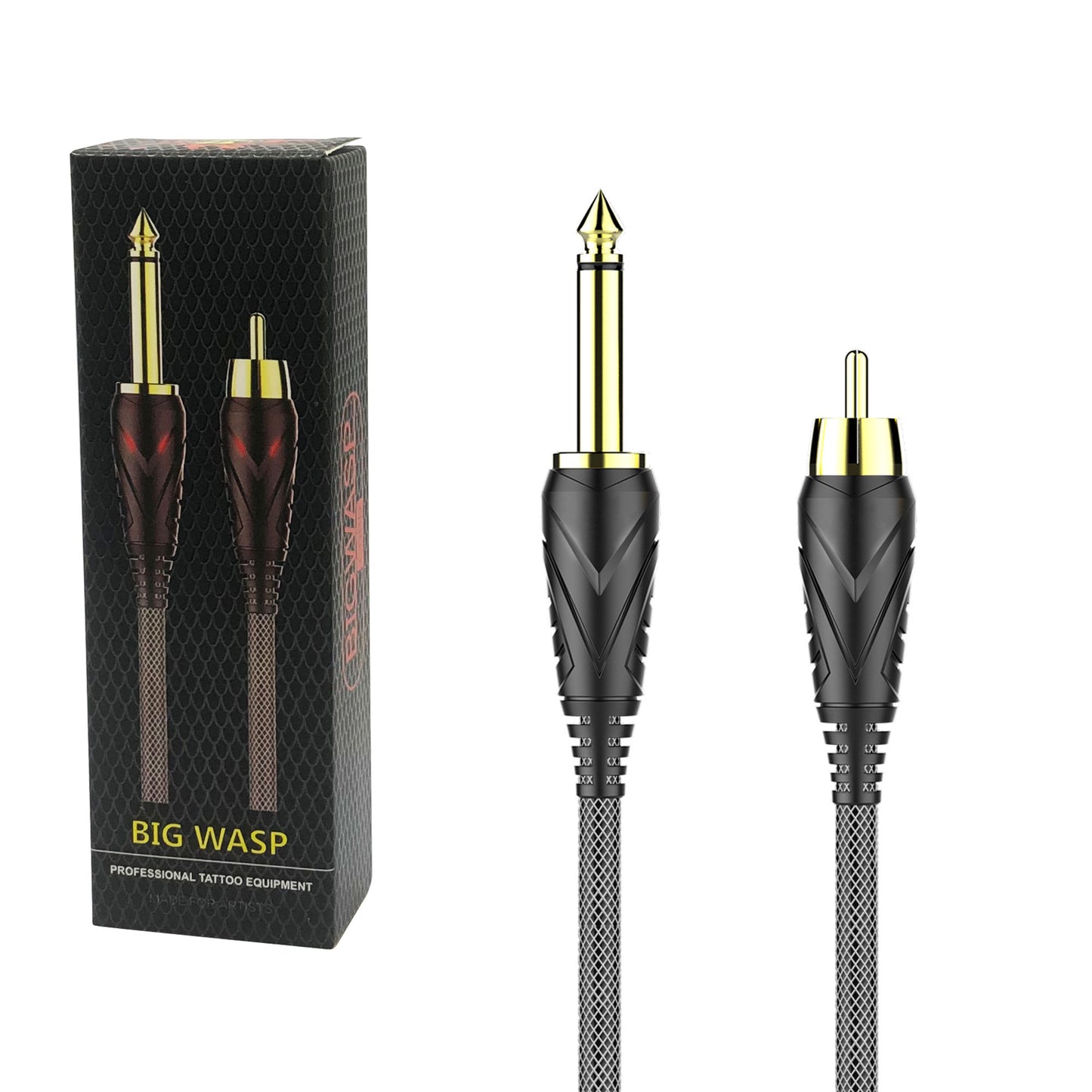 New BigWasp Tattoo RCA Cord