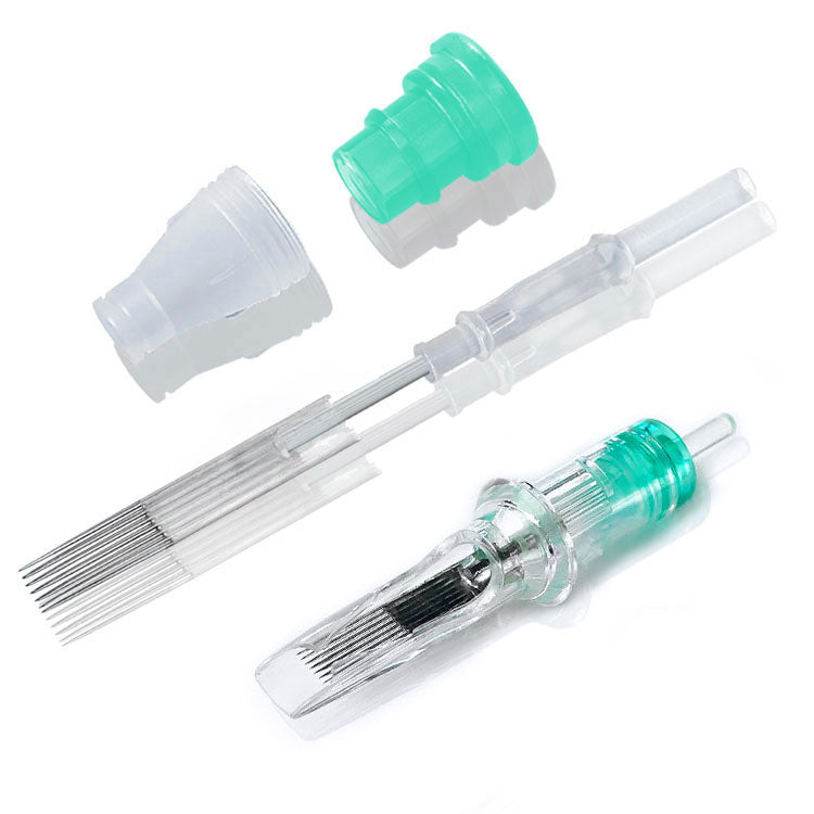 BIG WASP Cartridge Needle Transparent &Textured Needles Mix(50PCS)