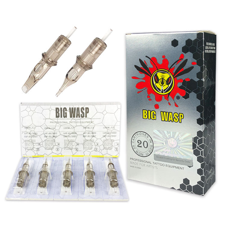 BIGWASP Cartridges Needle Brown-Magnums