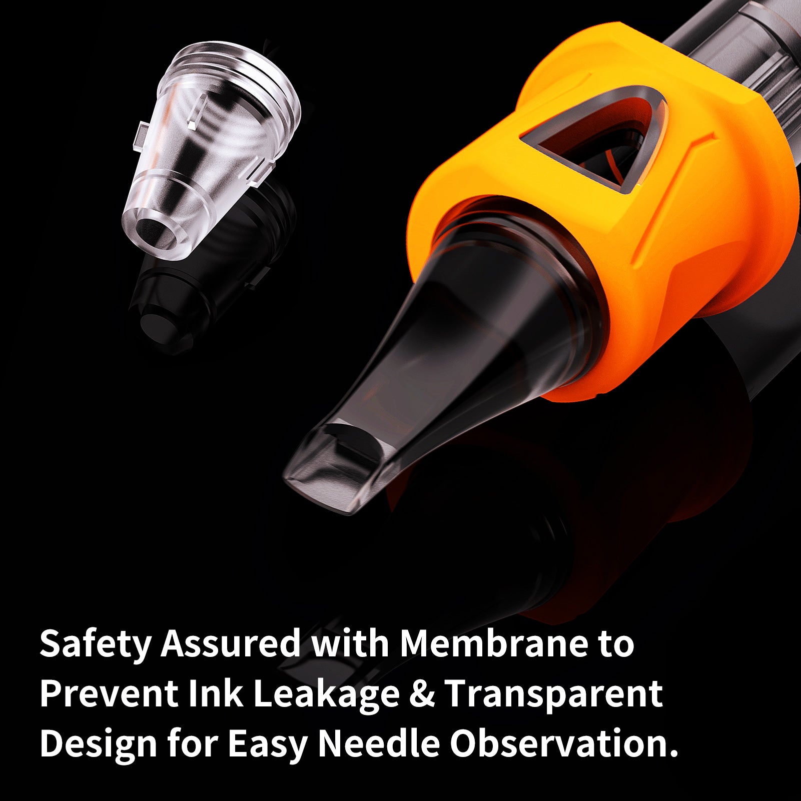 Bigwasp Energy Rubber Cartridge Needles – Curve Magnums (20PCS)