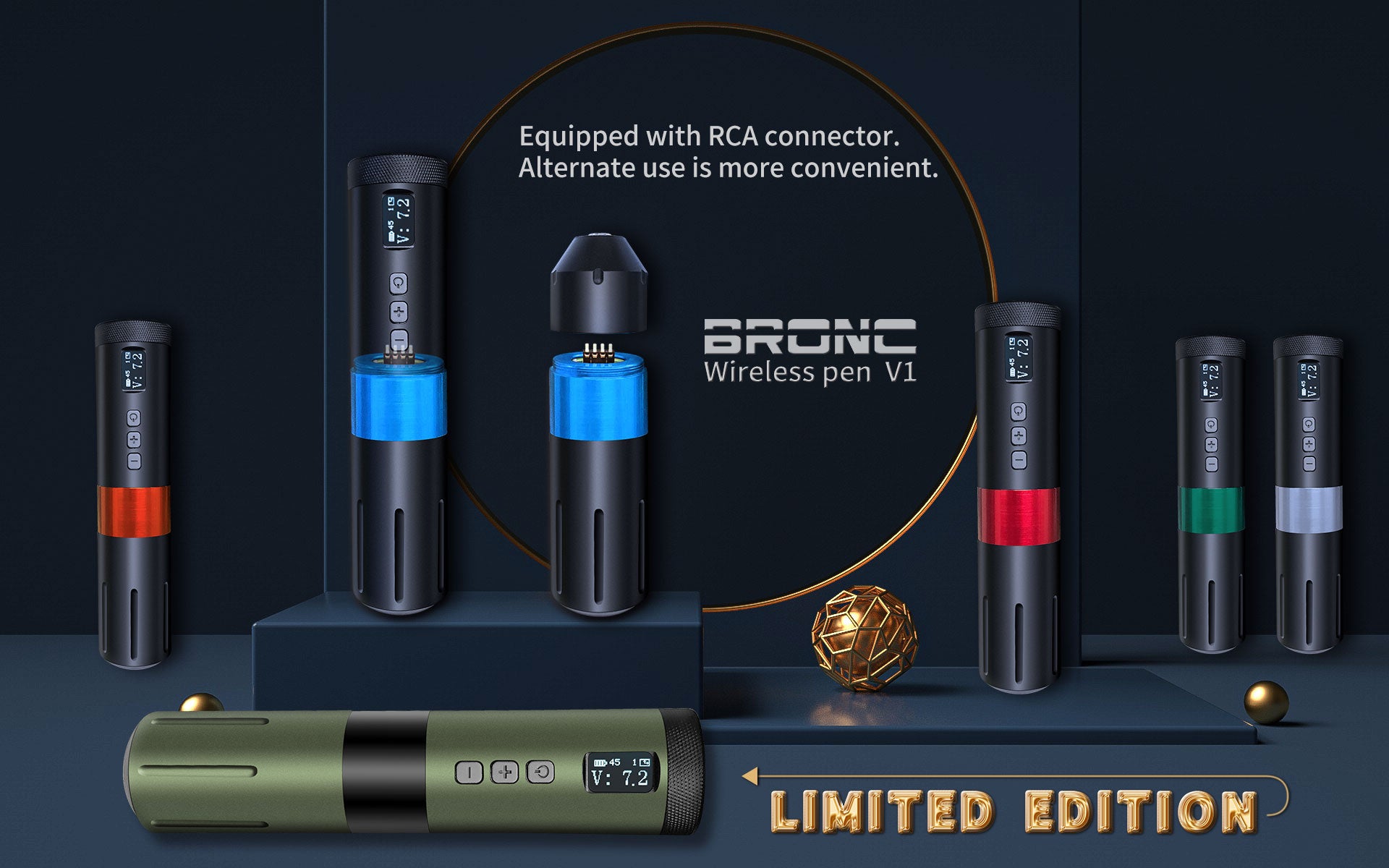Bronc Wireless Tattoo Pen V1