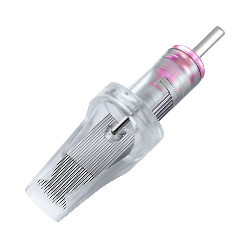 BIG WASP Large Transparent Cartridges Needle Magnums (12PCS) - High-quality magnum needles in large transparent cartridges by BIG WASP for precise tattooing.
