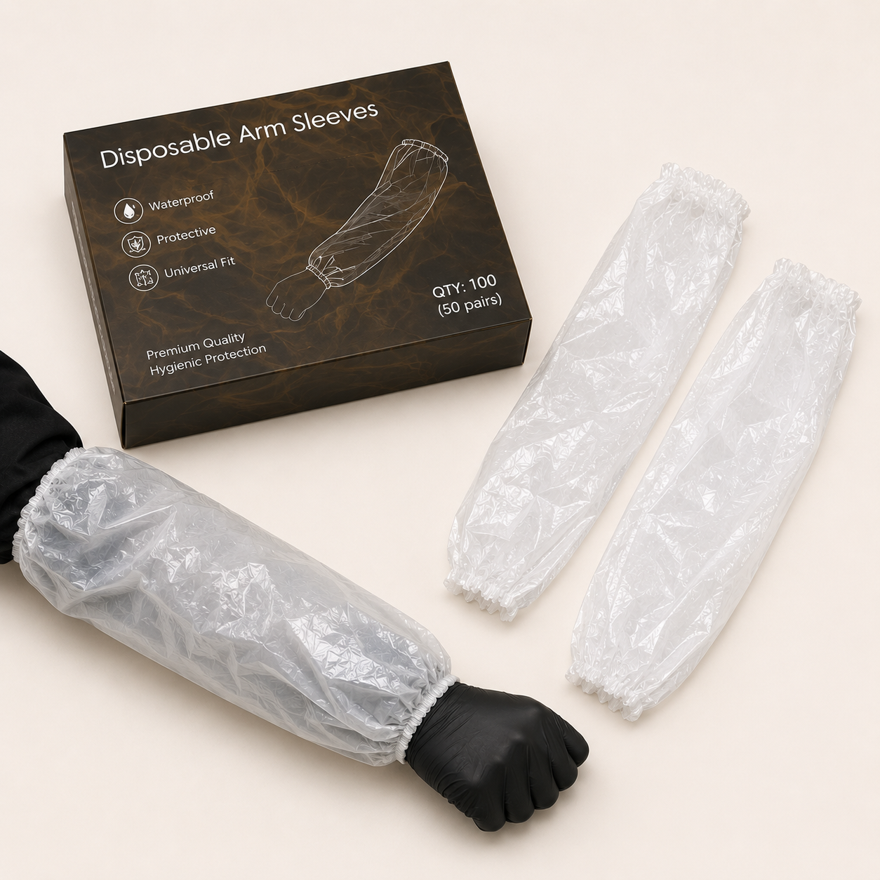 Disposable Arm Sleeves — 100pcs