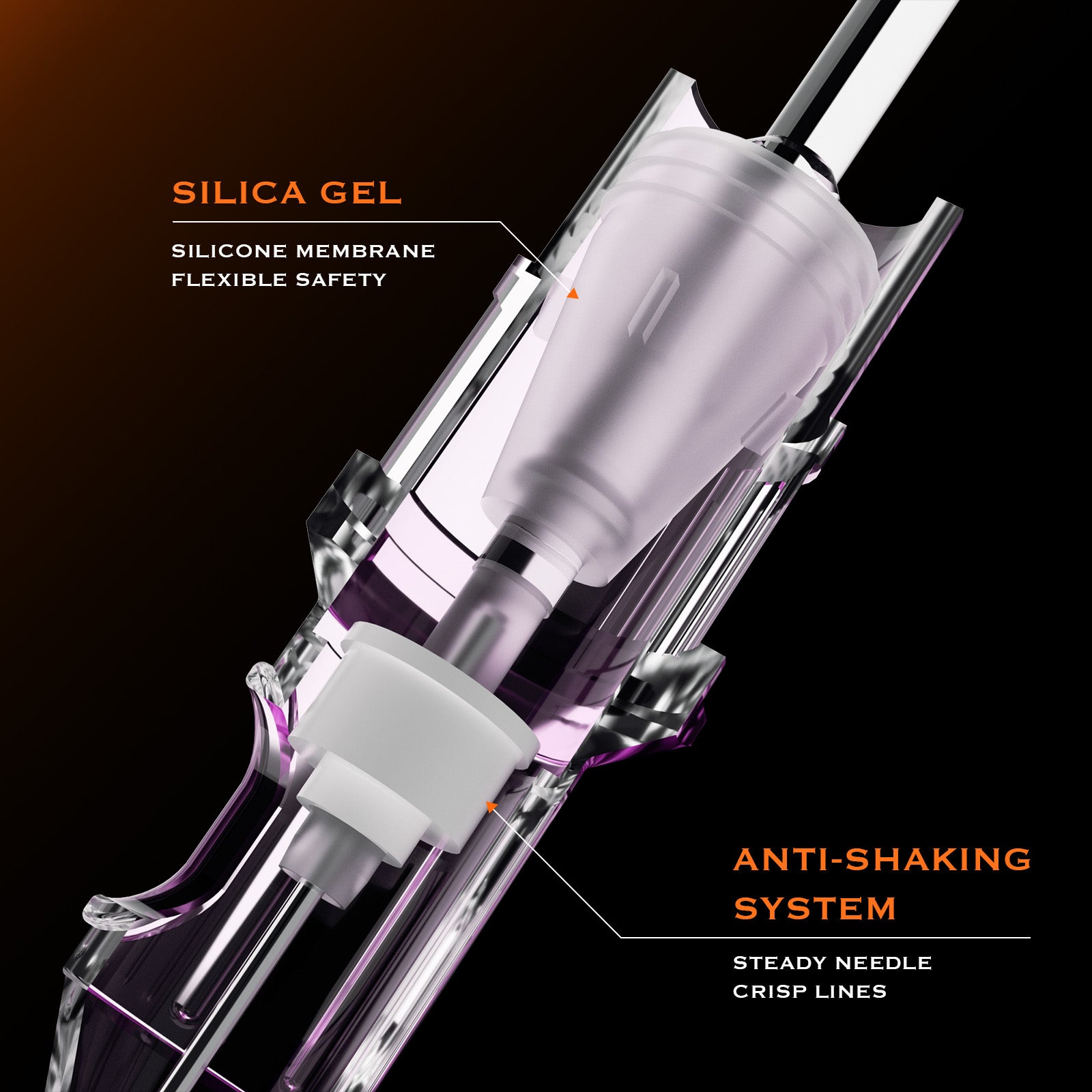 Bigwasp tattoo purple cartridges