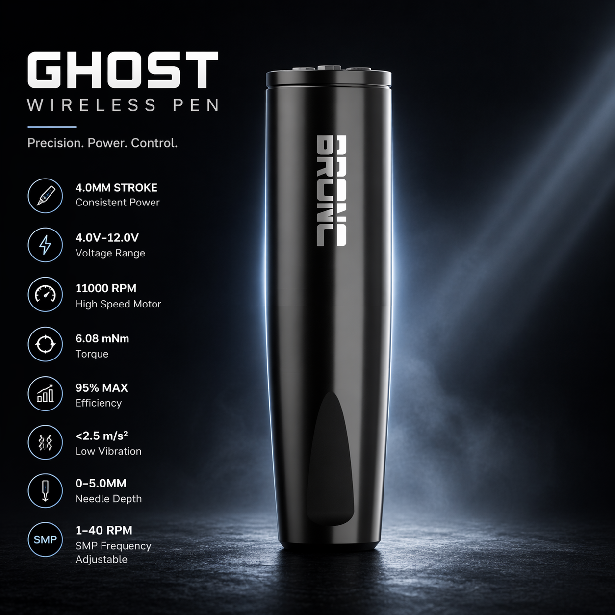BIgwasp wireless tattoo pen