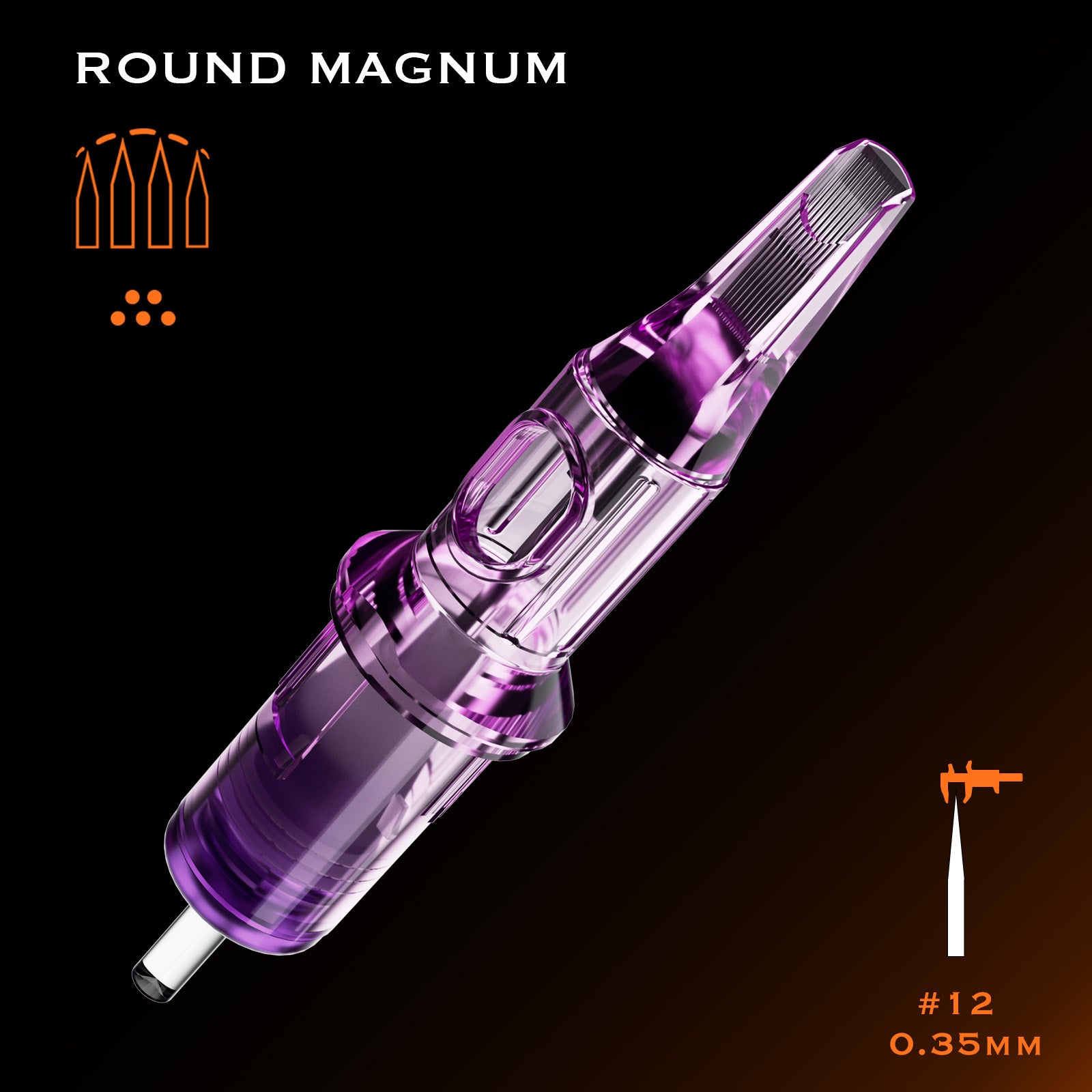 Bigwasp Tattoo Cartridges Curve Magnums 20pcs