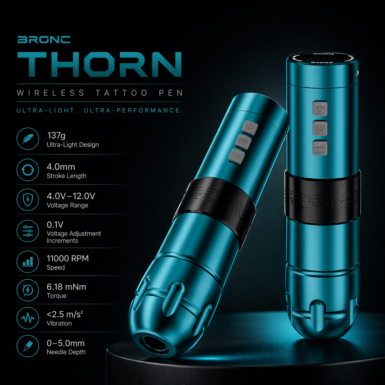 Bigwasp wireless tattoo machine