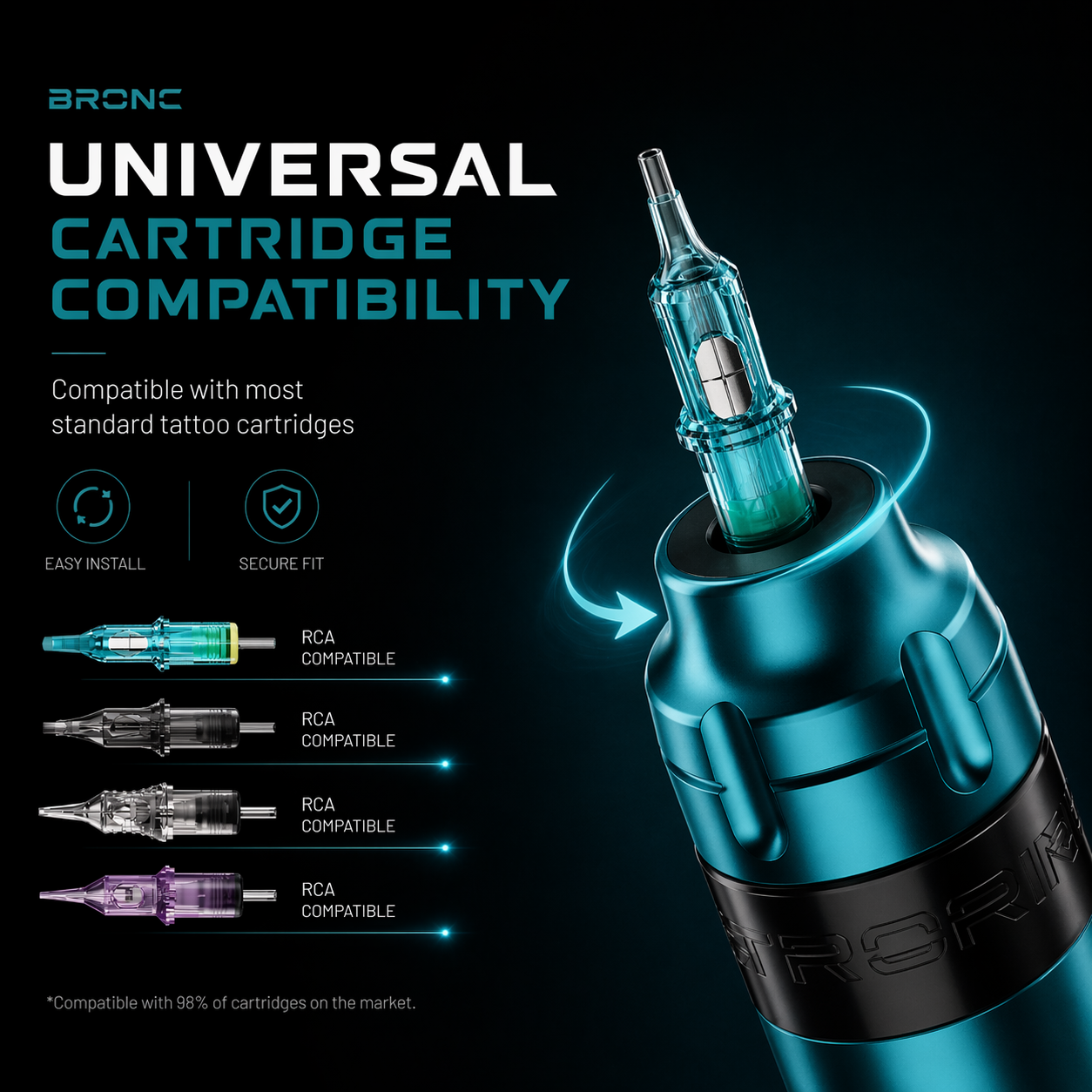 Bigwasp wireless tattoo machine