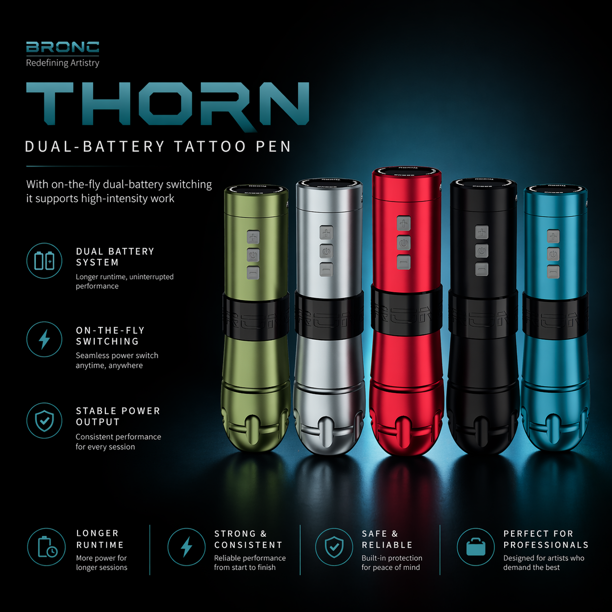 Bigwasp wireless tattoo machine