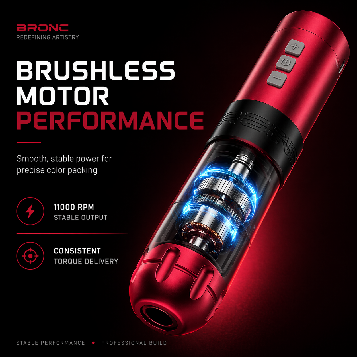 Bigwasp wireless tattoo machine