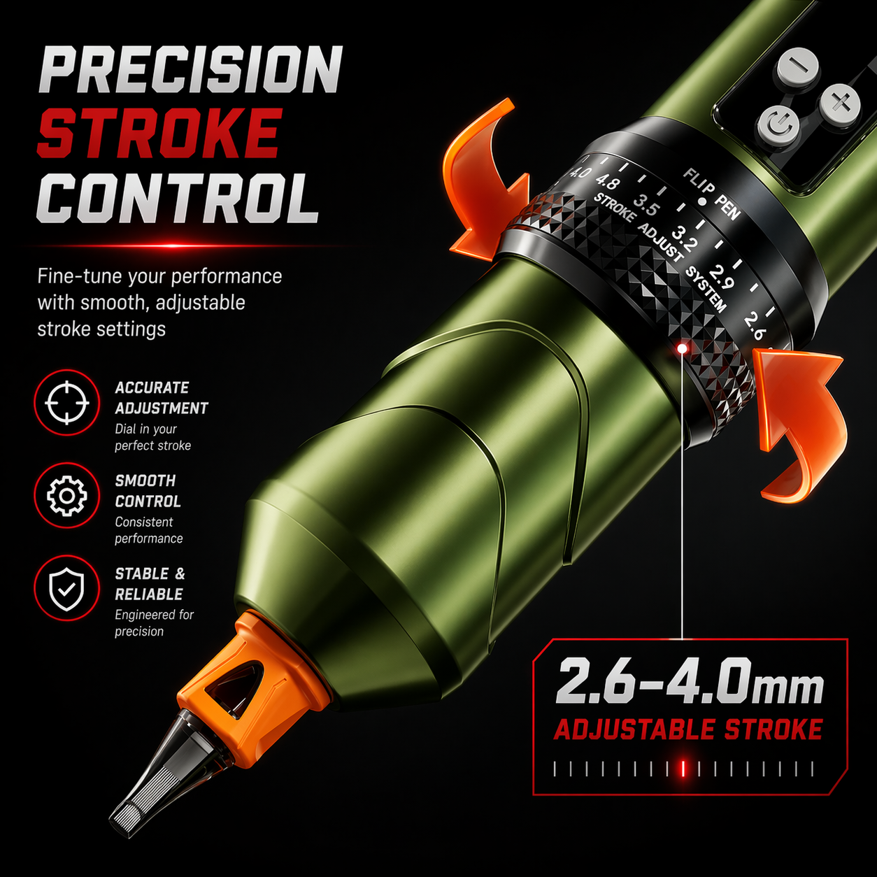 BIgwasp wireless tattoo pen