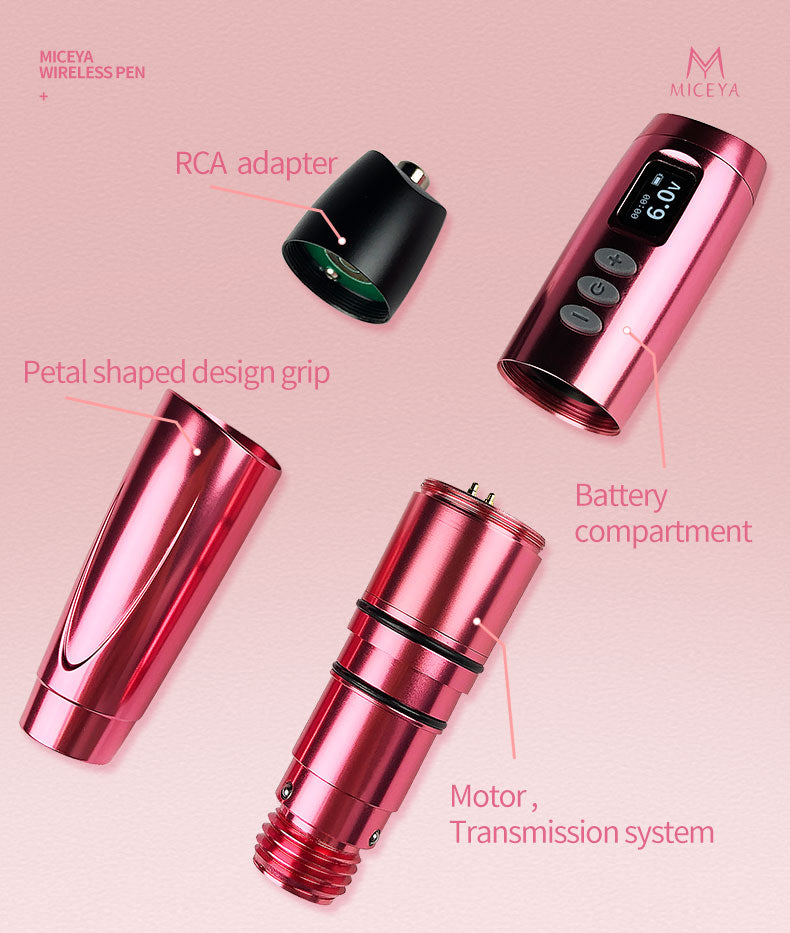 Micya Tulipa Wireless Pen For PMU & Tattoo