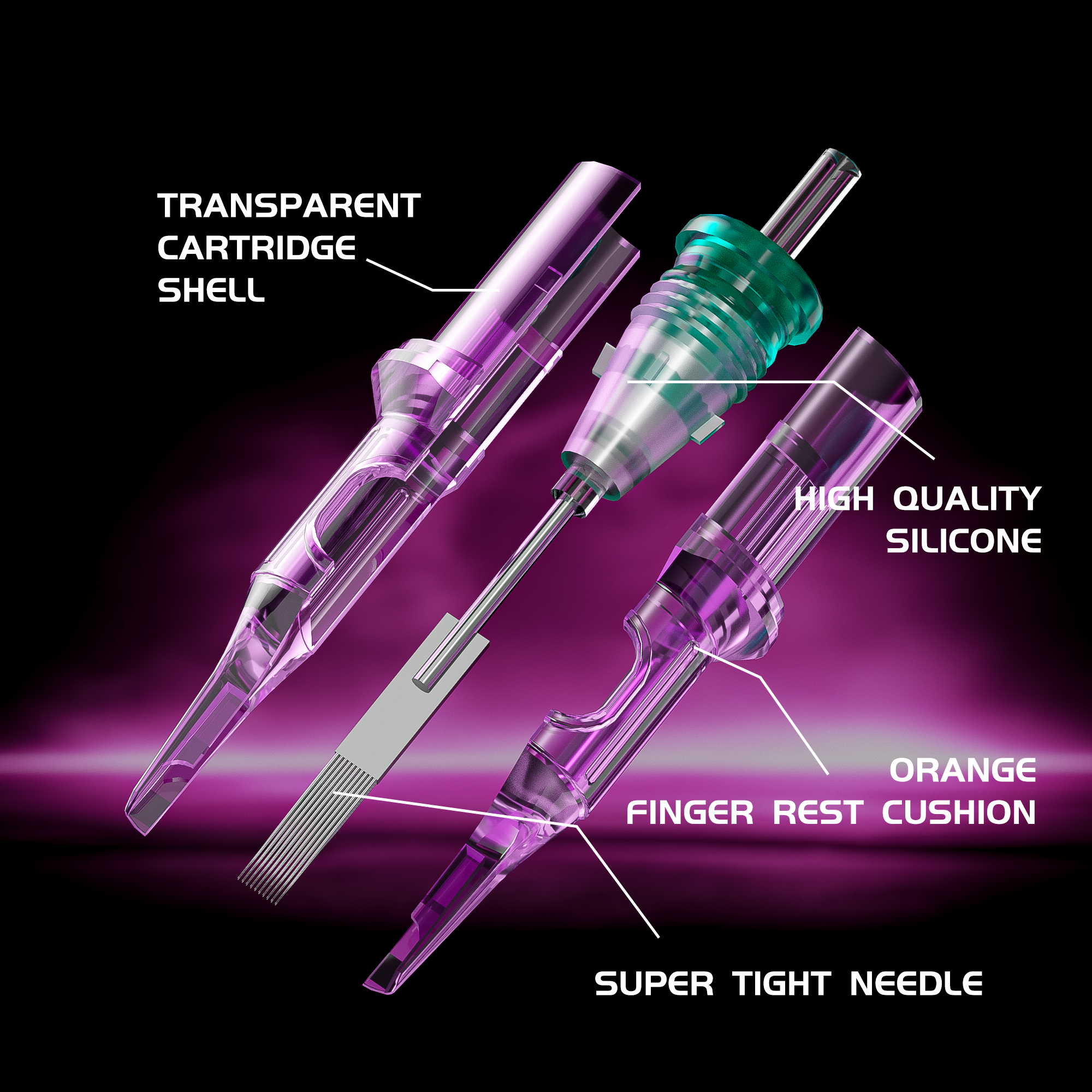 BIG WASP Tattoo Cartridges Soft Edge Magnums
