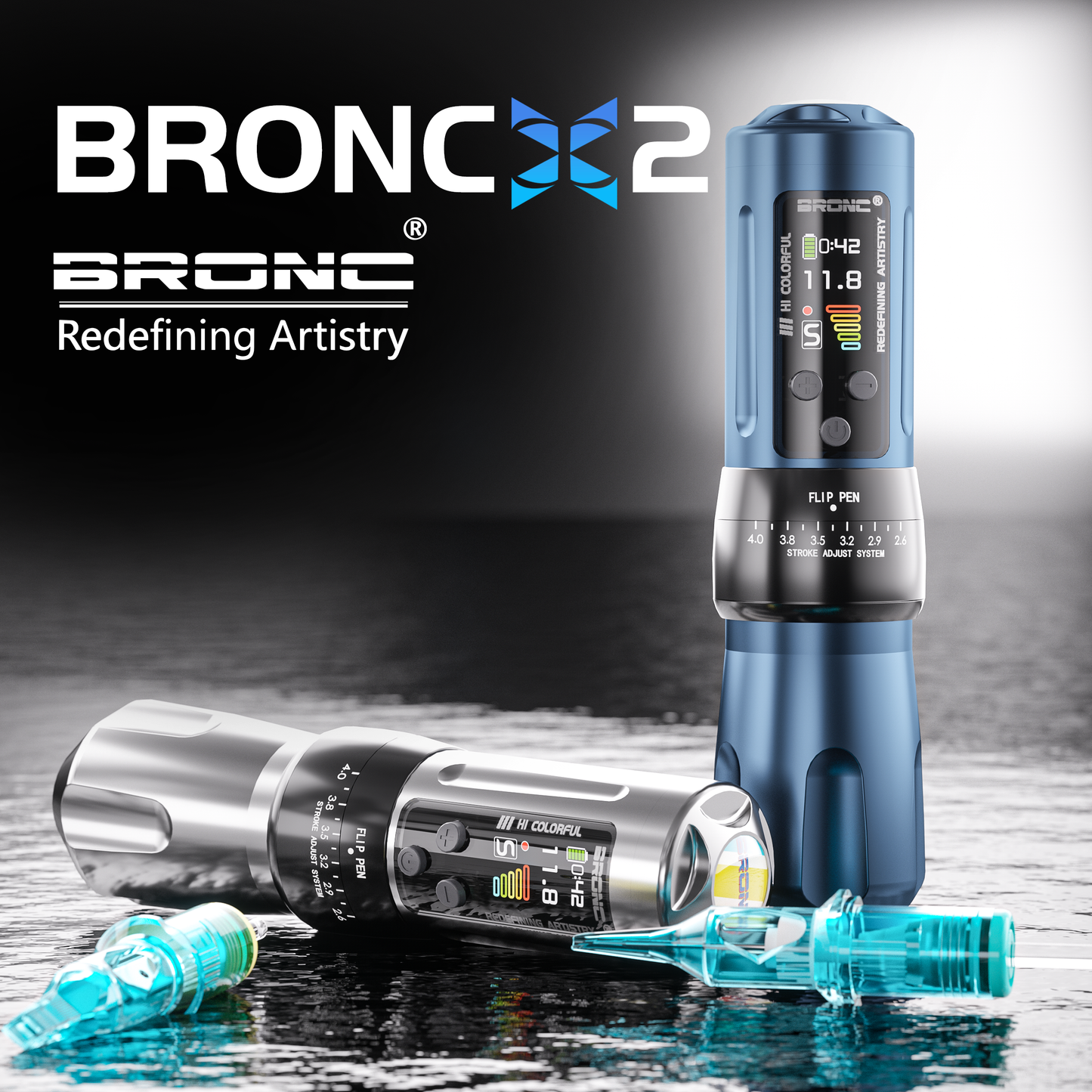 2024 BRONC X2 Adjustable Wireless Pen
