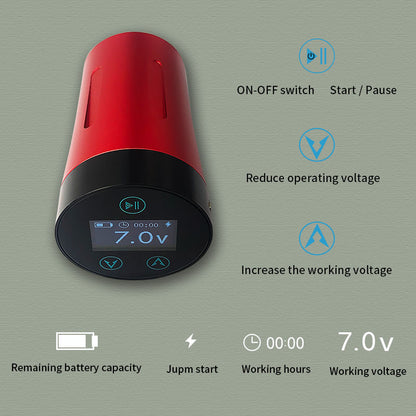 Bronc Rechargable Wireless batteryfor STAVE