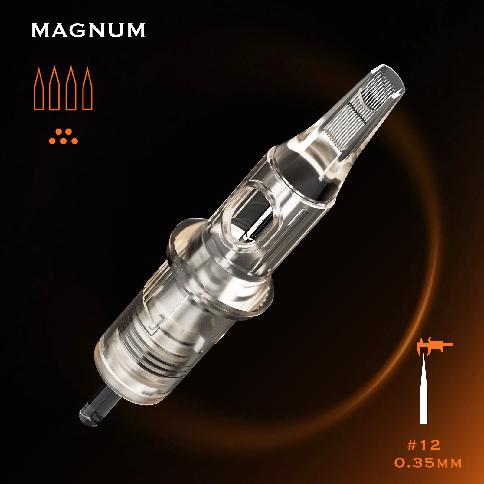 Bigwasp Tattoo Cartridges Brown Magnum 20pcs