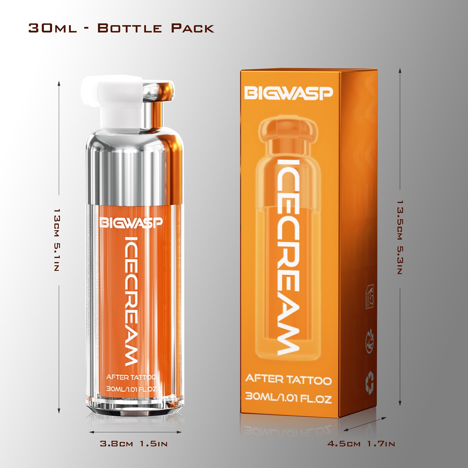 BIGWASP Icecream after tattoo care product