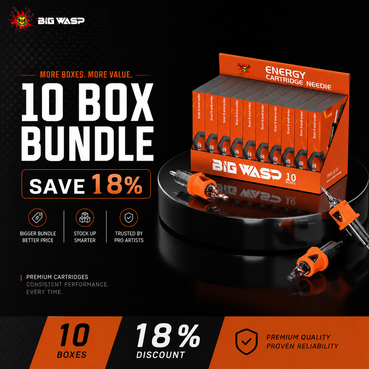 BigWasp Energy cartridge bundle