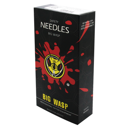 BIG WASP Premium Tattoo Needles Magnums 50 PCS