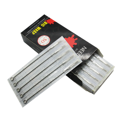 BIG WASP Premium Tattoo Needles Curved Magnums 50 PCS