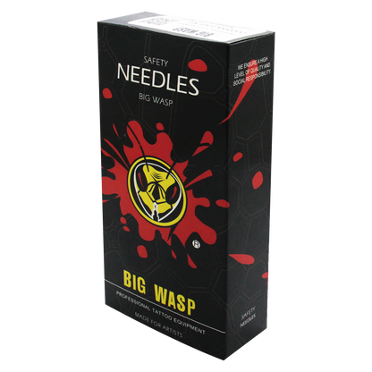BIG WASP Premium Tattoo Needles Round Shaders 50 PCS