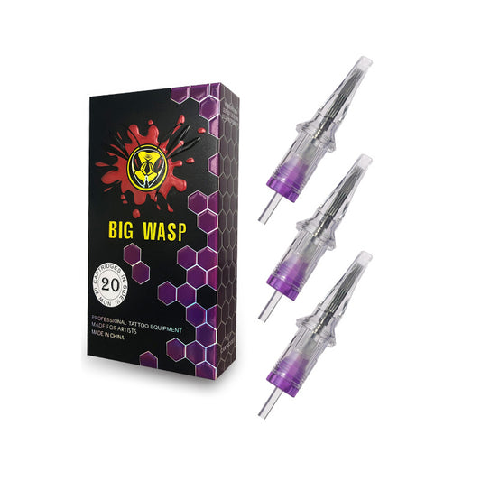 BIG WASP Cartridges - Soft Edge Magnums - High-quality magnum needles by BIG WASP for precise tattooing.