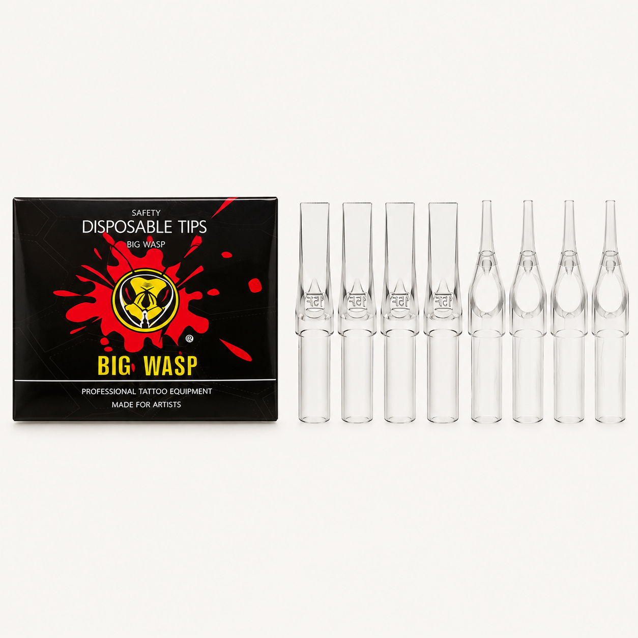 Disposable Tips — Clear 50pcs