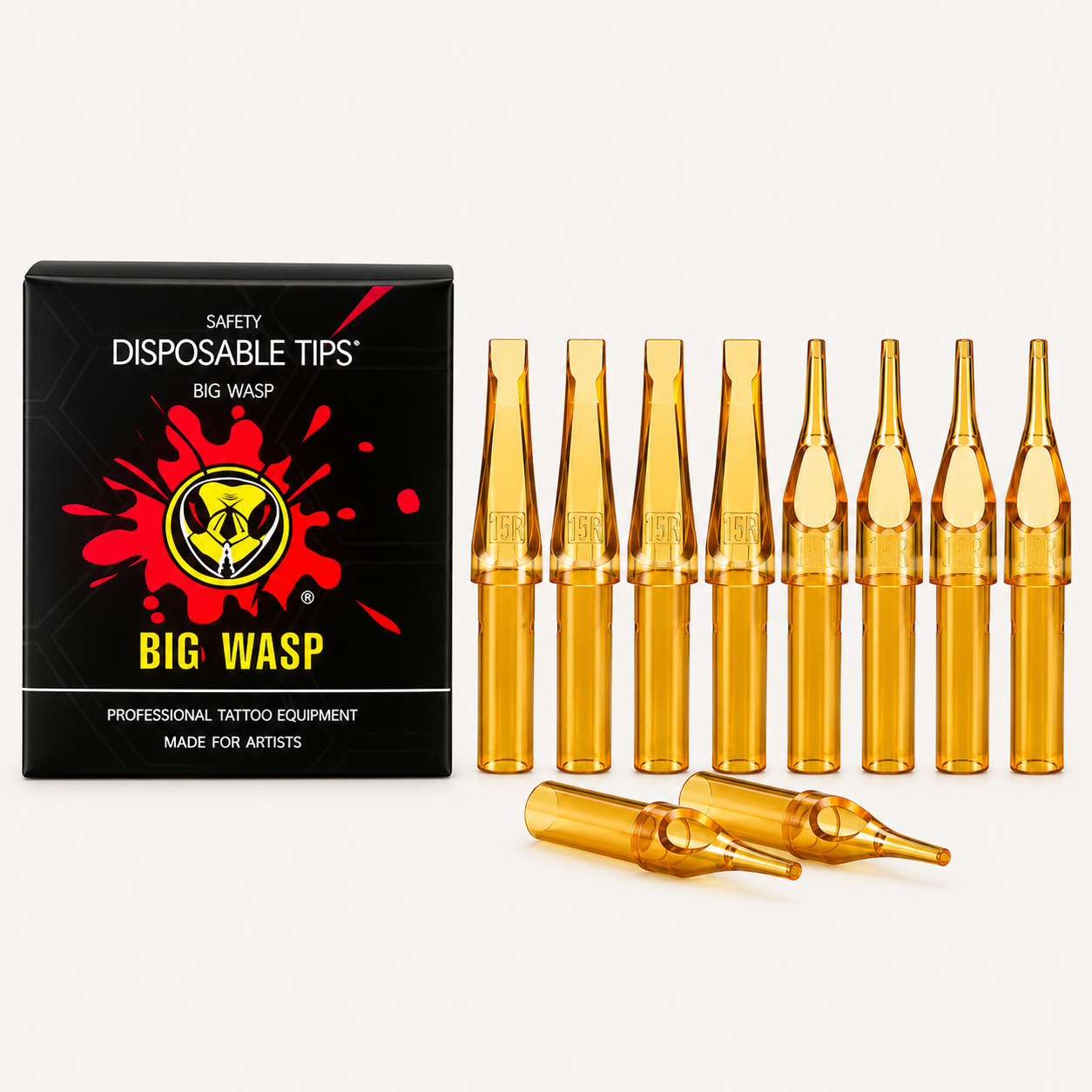 Disposable Tips — Brown 50pcs