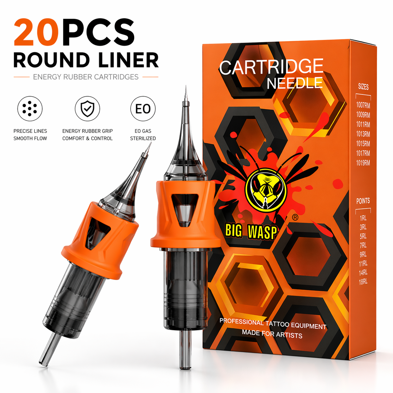 Bigwasp tattoo cartridges