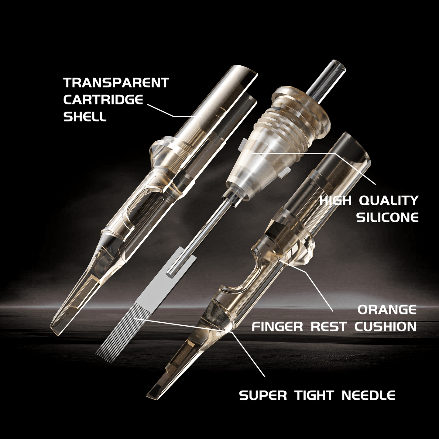 BIG WASP Cartridge Needle Brown-Round Shader